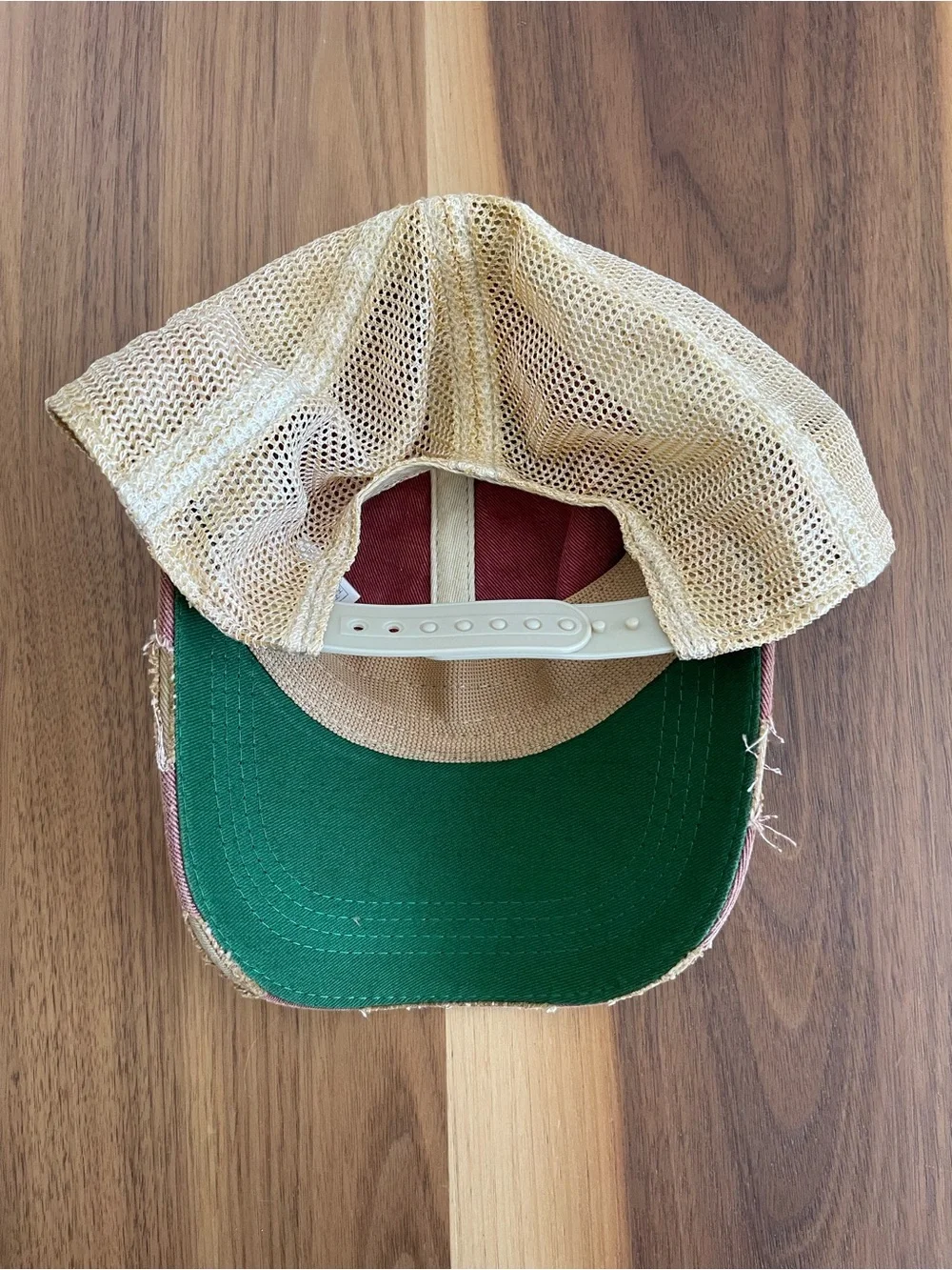 Need More Wine Distressed Baseball Cap - Red -